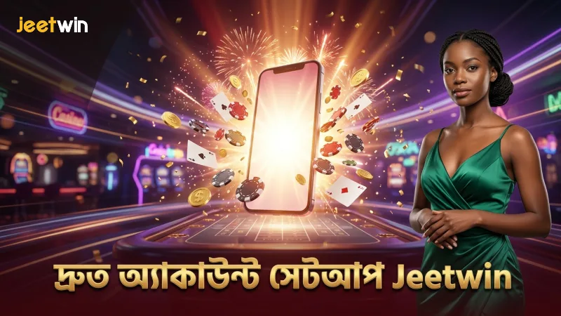 দ্রুত অ্যাকাউন্ট সেটআপ ও মোবাইল ব্যবহার সুবিধা প্রদর্শন