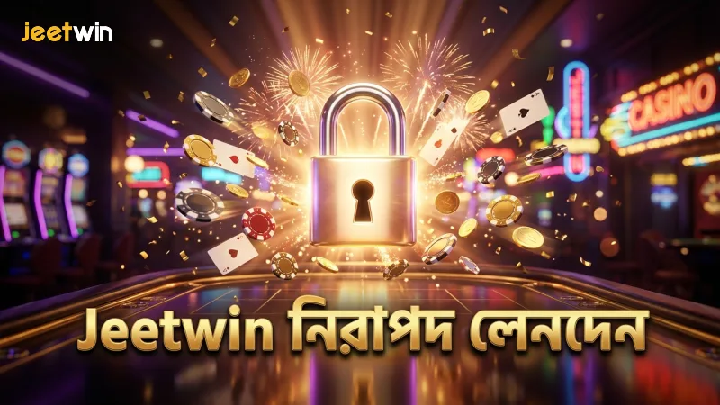 নিরাপত্তা এবং দ্রুত লেনদেনের জন্য Jeetwin প্ল্যাটফর্ম