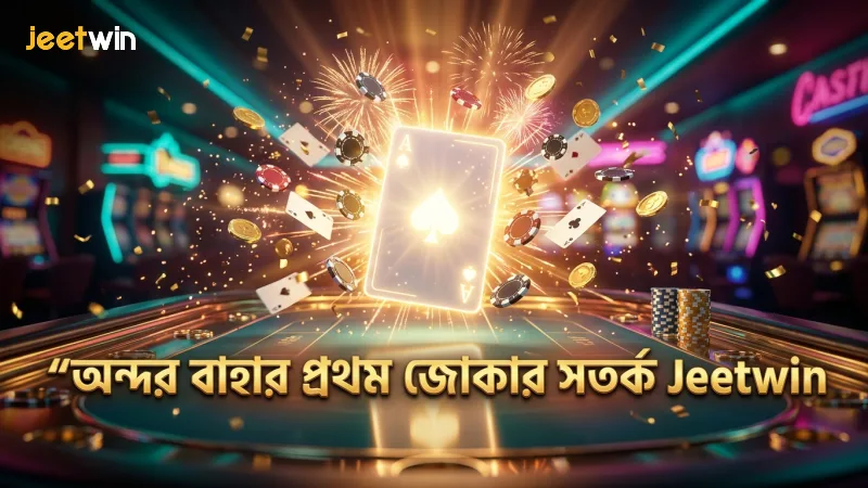 অন্দর বাহারে প্রথম জোকার কার্ড ম্যাচিং মনোযোগ দিন ও সতর্ক থাকুন