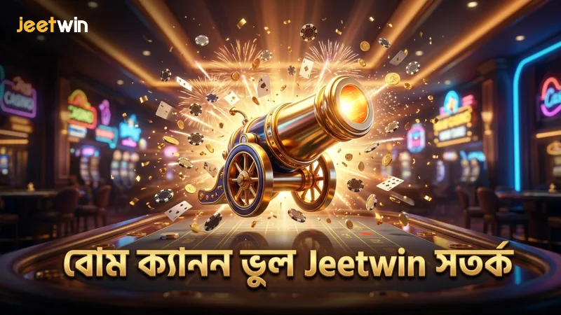 বোম ক্যানন ব্যবহারে ভুল হলে ঝুঁকি বেড়ে যায় Jeetwin-এ।