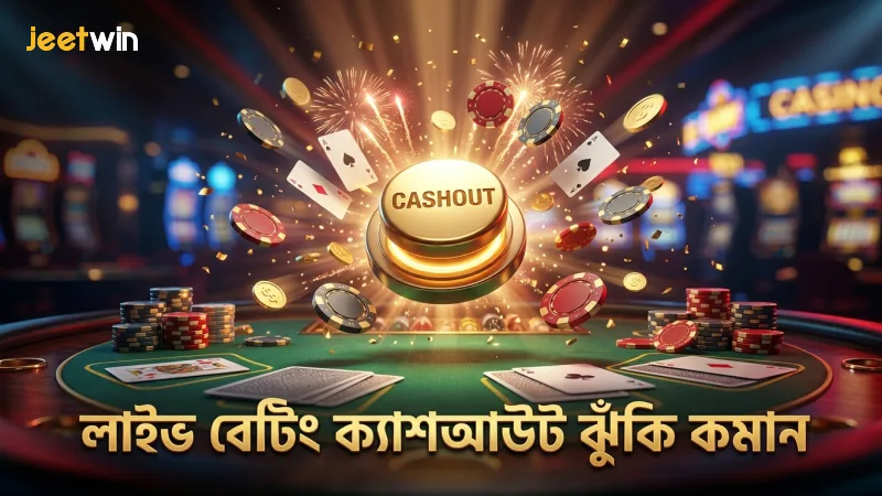 লাইভ বেটিং এ ক্যাশআউট ব্যবহারে ঝুঁকি কমানো যায়