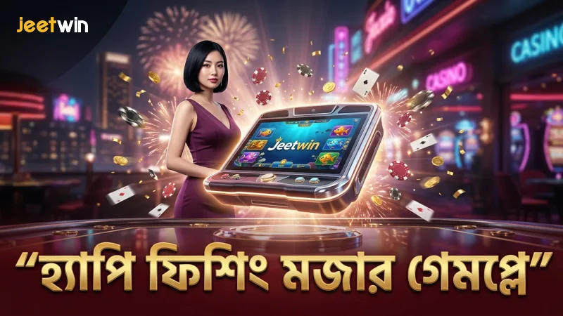 সুন্দর গেমপ্লে ও নিয়মে হ্যাপি ফিশিং আলাদা।