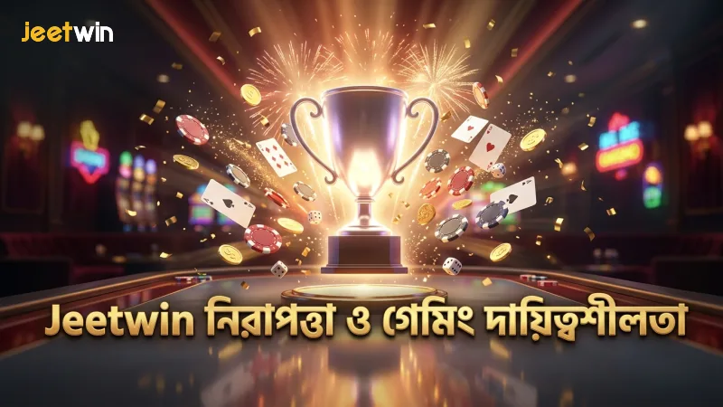 Jeetwin নিরাপত্তা ও দায়িত্বশীল গেমিং নিশ্চিত করে
