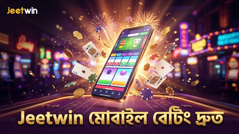 Jeetwin মোবাইল বেটিংয়ে দ্রুত বেট শুরু করার কৌশল