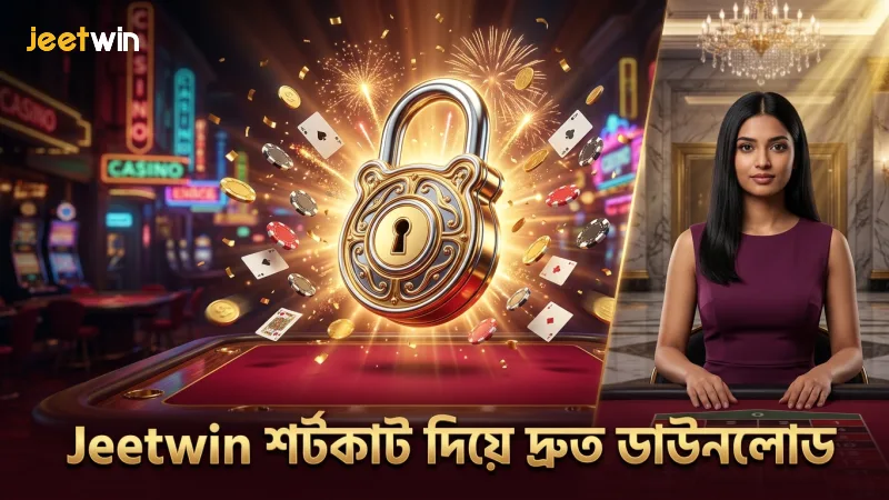 Jeetwin অ্যাপ ডাউনলোডে দ্রুত সমাধানের জন্য শর্টকাট ব্যবহার করুন