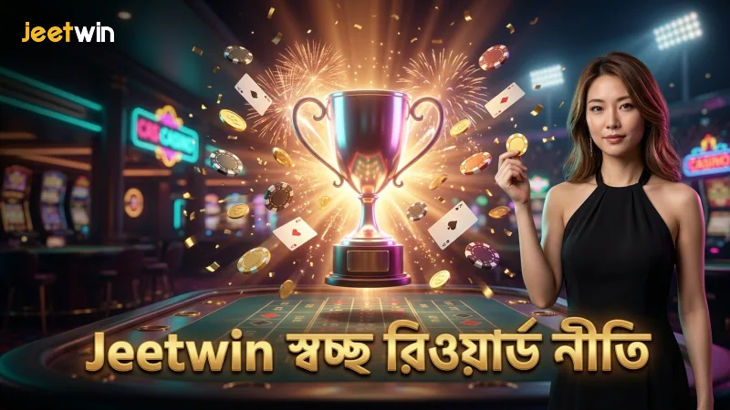 স্বচ্ছ রিওয়ার্ড নীতিমালা ও উন্নত কাস্টমার সার্ভিস Jeetwin এ