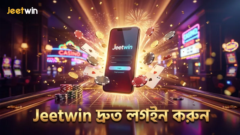 Jeetwin প্ল্যাটফর্মে দ্রুত লগইন করে খেলা শুরু করুন