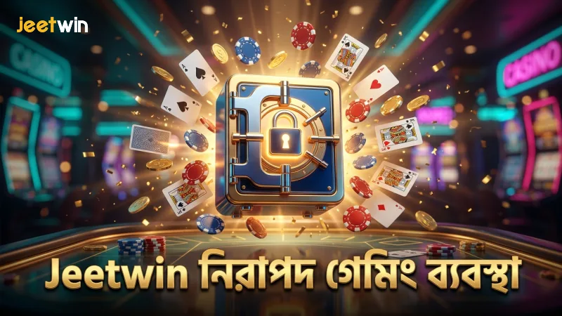 Jeetwin প্ল্যাটফর্মে নিরাপদ ও দায়িত্বশীল গেমিং ব্যবস্থাপনা।