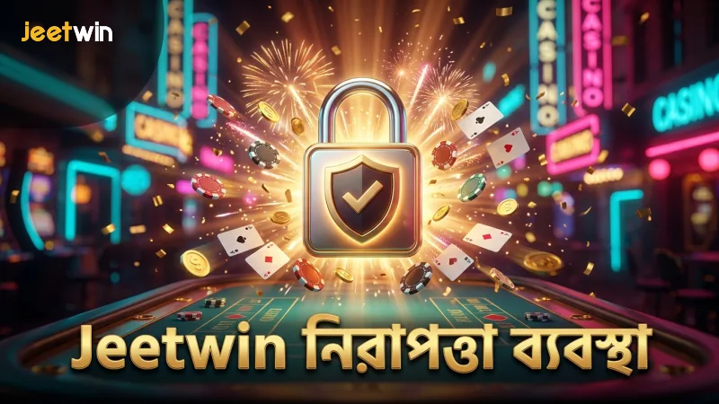 Jeetwin প্ল্যাটফর্মে উন্নত নিরাপত্তা ব্যবস্থা নিশ্চিত।
