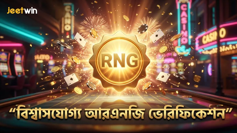 আরএনজি ভেরিফিকেশন ও স্বচ্ছ ক্যাশআউট ডাটা প্লেয়ারের আস্থা বাড়ায়।