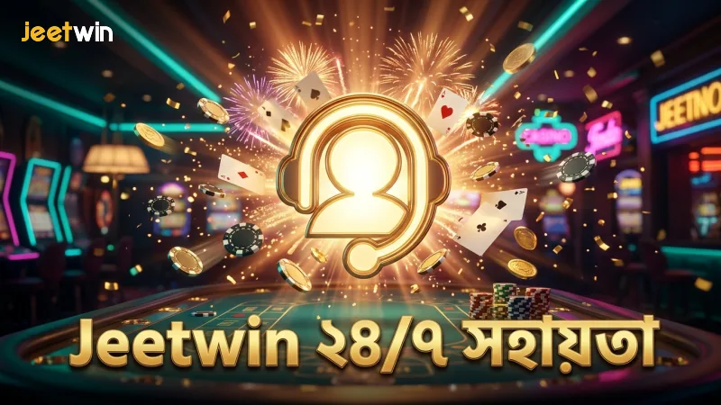 ২৪/৭ গ্রাহক সহায়তা Jeetwin ব্যবহারকারীর জন্য সহায়ক