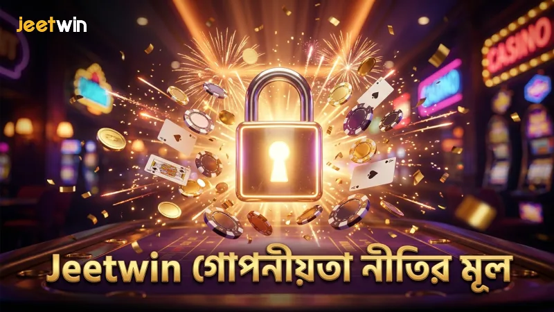 Jeetwin-এ গোপনীয়তা নীতির মূল ধারণাগুলো স্পষ্ট করা হয়েছে।