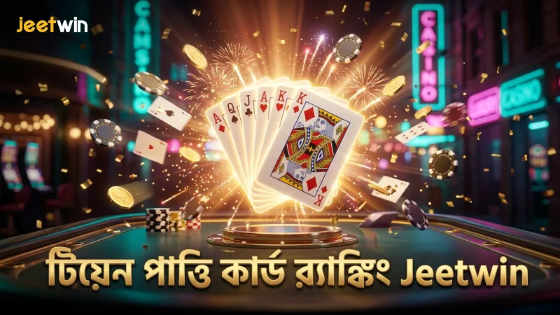 টিয়েন পাত্তি কার্ড র্যাঙ্কিং সঠিকভাবে বুঝতে সাহায্য করে