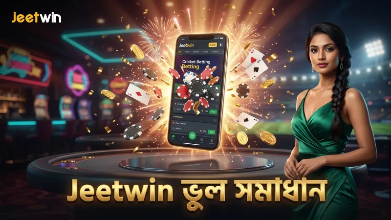 Jeetwin এ খেলার সময় সাধারণ ভুল ও তাদের সমাধান তুলে ধরা হয়েছে
